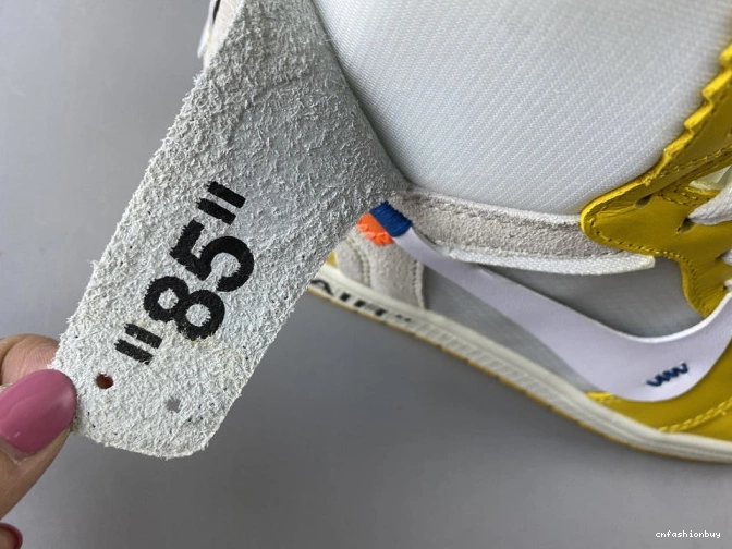 Air Powder White Yellow-Cone Off-White AQ0818-149 1 NRG x Dark Jordan 0823